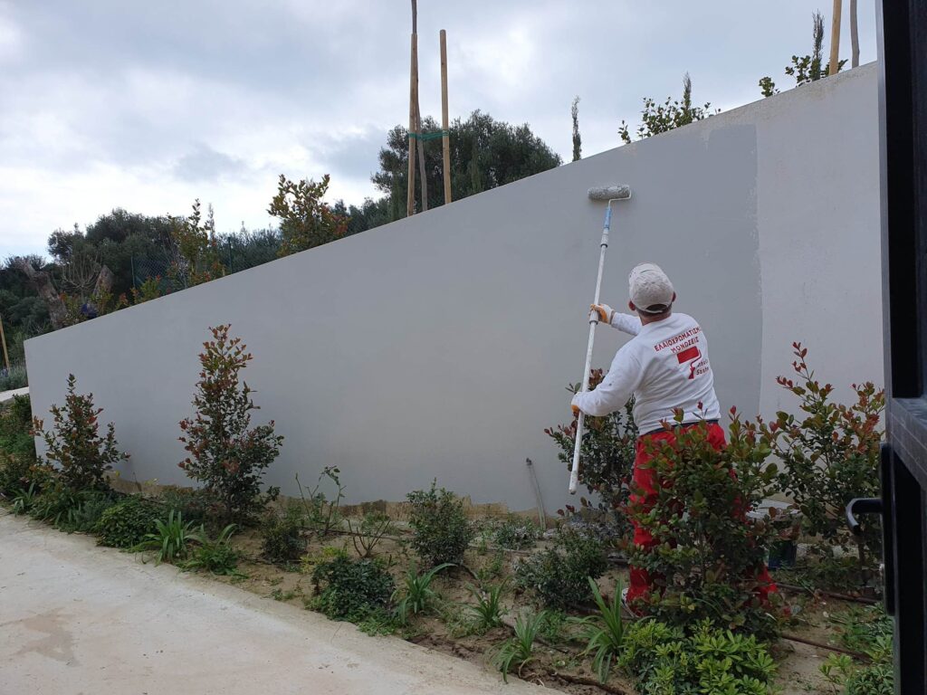 Εσωτερική & Εξωτερική Βαφή – Συγκρότημα Τουριστικών Καταλυμάτων, Σπαρτιά Κεφαλονιάς