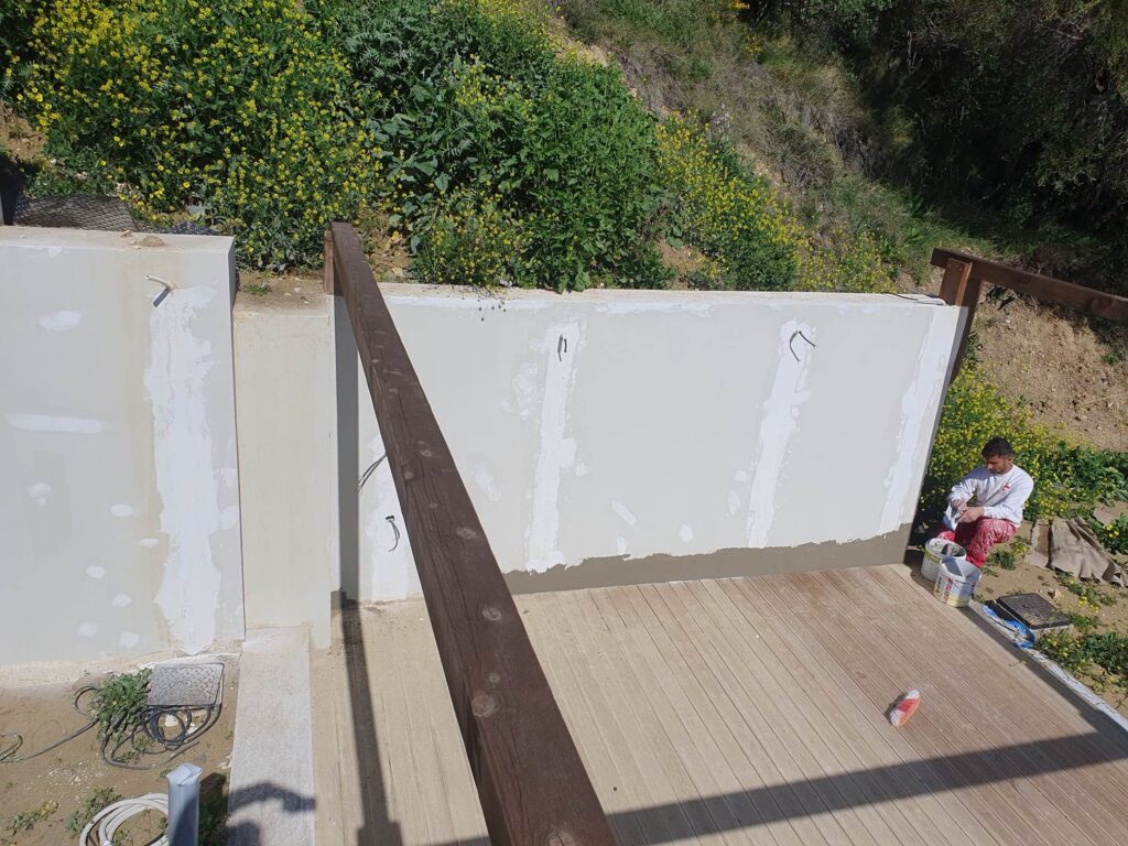 Εσωτερική & Εξωτερική Βαφή – Συγκρότημα Τουριστικών Καταλυμάτων, Σπαρτιά Κεφαλονιάς