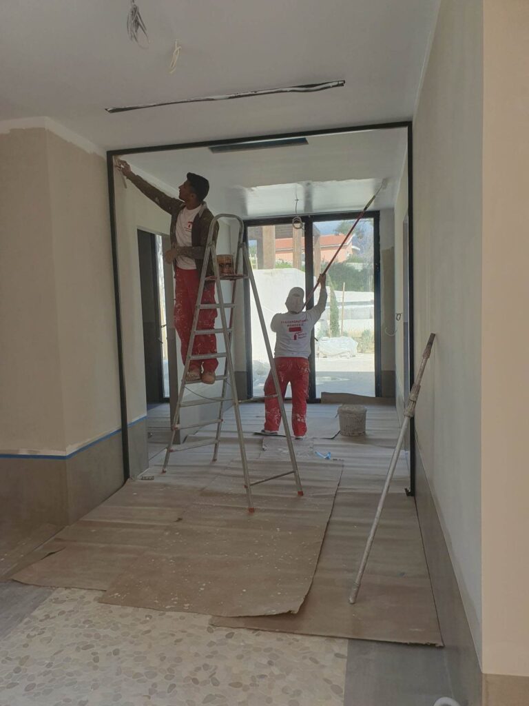 Εσωτερική & Εξωτερική Βαφή – Συγκρότημα Τουριστικών Καταλυμάτων, Σπαρτιά Κεφαλονιάς